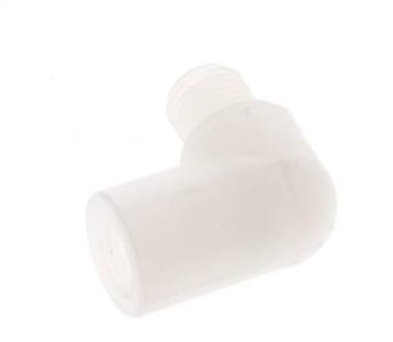 90° L-Koppeling G1/8 Buitendraad X Binnendraad PVDF 10bar, Verzenden, Nieuw