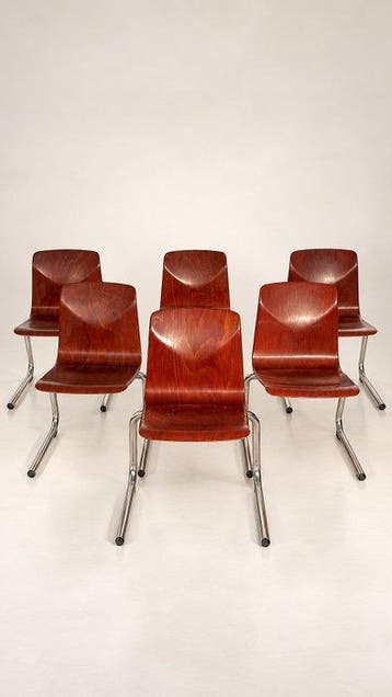Pagholz - Thur Op Seat - Stoel (6) - Pagholz - Hout, Staal
