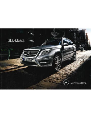 2013 MERCEDES BENZ GLK KLASSE BROCHURE DUITS, Nieuw, Author