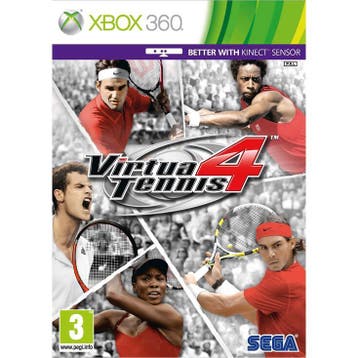 Xbox 360 Virtua Tennis 4, Verzenden, Zo goed als nieuw