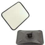 Trekker Spiegel 310x205mm - Met Beugel En Bus - Tractorspieg, Ophalen of Verzenden, Nieuw, Universele onderdelen