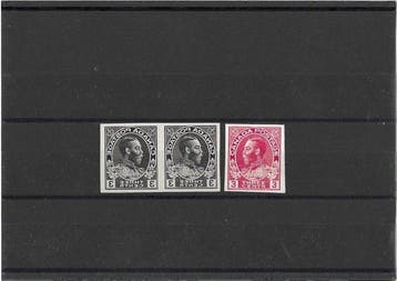 Canada 1928/1928 - 3 centen, Eckerlin-essay in rood,, Gestempeld