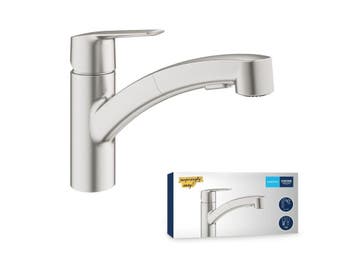 GROHE Start Keukenmengkraan - lage uitloop - uittrekbare, Verzenden, Zo goed als nieuw