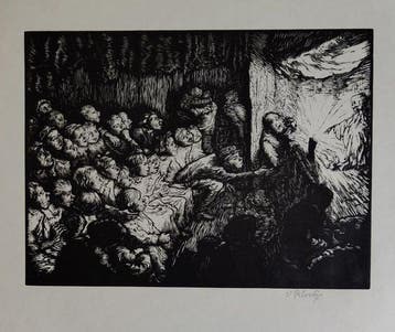 Vladimir Silovsky (1891–1974) - Loutkové divadlo [Death in