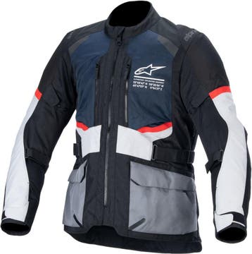 Alpinestars Andes Air Drystar Jas Diepblauw Zwart IJsgrijs, Nieuw met kaartje, Jas | textiel, Alpinestars, Heren
