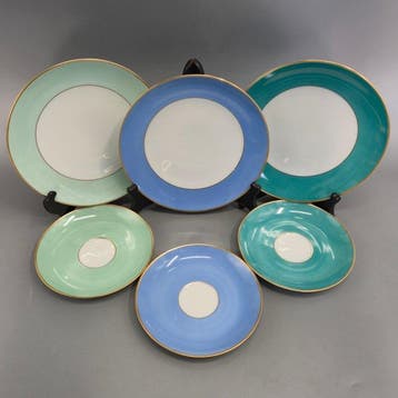 Eetservies - FÜRSTENBERG Porzellan Teller Set – Pastell