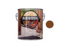 Restol Restol houtolie mat 2,5 liter, bruin, Doe-het-zelf en Verbouw, Verf, Beits en Lak, Verzenden, Nieuw