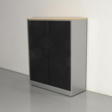 Ahrend roldeurkast, aluminium / ahorn, 145 x 120 cm, incl. 3, Huis en Inrichting, Ophalen of Verzenden, Nieuw