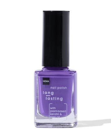 HEMA Long lasting nagellak 1036 purpalicious, Verzenden, Nieuw, Paars