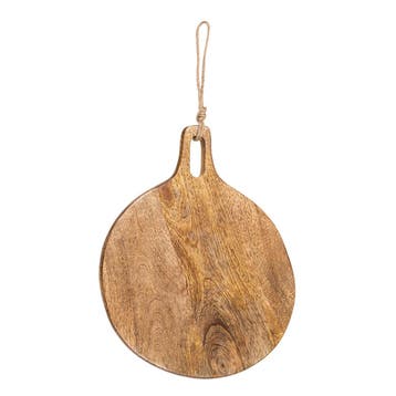 snijplank mango hout rond dia 25cm, Verzenden, Nieuw