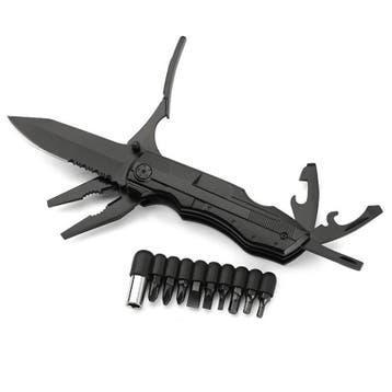 PLAY IT Zakmes Multitool 14 in 1 Incl. Draagetui +Multikaart, Verzenden, Nieuw
