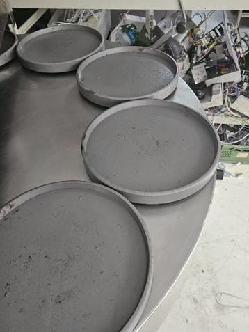 industriële 8 pans pannenkoekenmachine pannenkoeken carrouse, Ophalen of Verzenden, Gebruikt