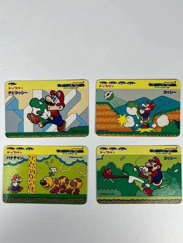 Top Sun Super Mario Card - 4 Card, Nieuw