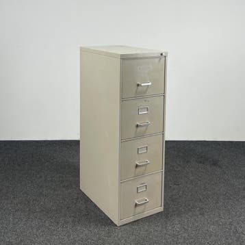 Dossierkast Grijs Met 4 Laden | 134,5  x 44 x 71 cm, Ophalen of Verzenden, Gebruikt