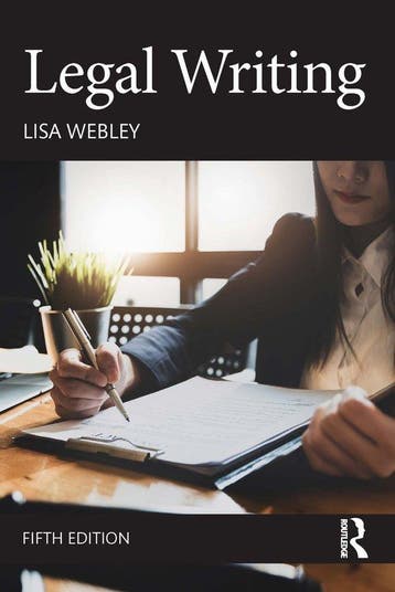 Legal Writing - Lisa Webley 9781138586154, Verzenden, Zo goed als nieuw, Lisa Webley