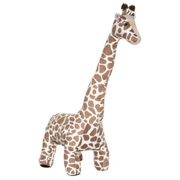 Giraffe knuffel - zachte pluche - gevlekt - 100 cm, Kinderen en Baby's, Verzenden, Nieuw