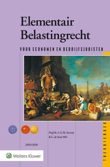 Elementair Belastingrecht theorieboek 20192020 9789013153842, Zo goed als nieuw
