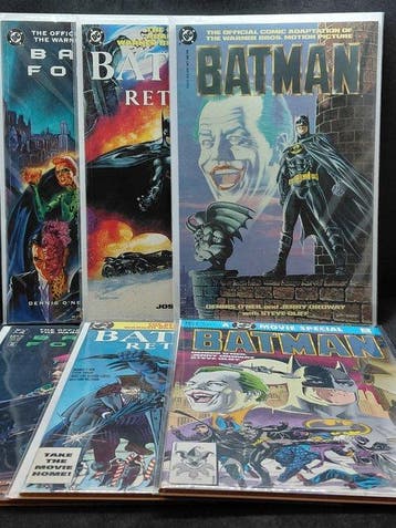 Batman Movie (1989), Batman Returns (1992), Batman Forever, Boeken, Nieuw