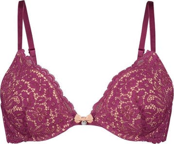 Hunkemoller Maat 80D Rose pp push, Verzenden
