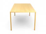 Arco Slim tafel 160x90 cm, fineer naturel, Overige plaatsen, Ophalen of Verzenden, Gebruikt, Tafel