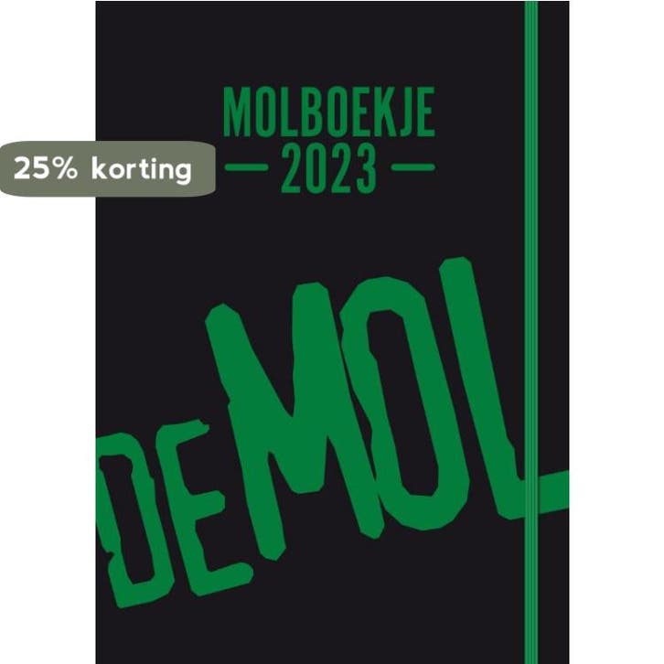 Wie is de Mol? - Molboekje 2023 9789400515659 Wie is de Mol?, Boeken, Film, Tv en Media, Zo goed als nieuw, Verzenden