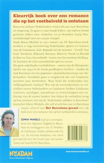 Het Barcelona-gevoel 9789046802878 E. Winkels, Verzenden, Gelezen, E. Winkels