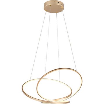 LED Hanglamp - Trion Alvin - 52W - Aanpasbare Kleur -, Ophalen of Verzenden, Nieuw, Metaal, Overige fittingen