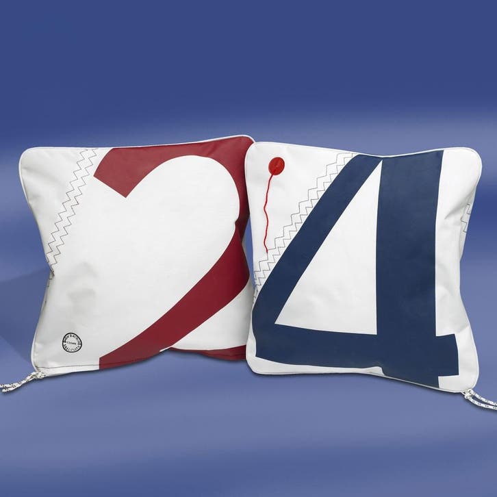 Trend marine Kussen-White / Navy Blue, Watersport en Boten, Bootonderdelen, Nieuw, Ophalen of Verzenden