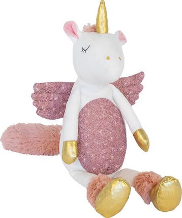Happy Horse Magical Eenhoorn Knuffel 30cm - Wit/Roze - Baby, Kinderen en Baby's, Ophalen of Verzenden, Zo goed als nieuw