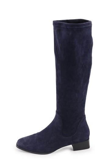 Notre-V Laarzen in maat 40 Blauw, Gedragen, Hoge laarzen, Notre-V, Verzenden