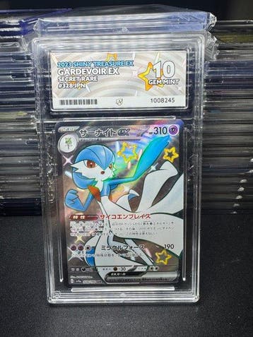 Pokémon - 1 Graded card - Gardevoir 328 Secret rare, Foil,, Nieuw