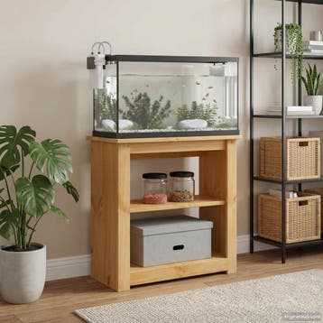 vidaXL Aquarium Stand PANAMA Bruin 60 x 30 x 60 cm 150 kg, Verzenden, Nieuw