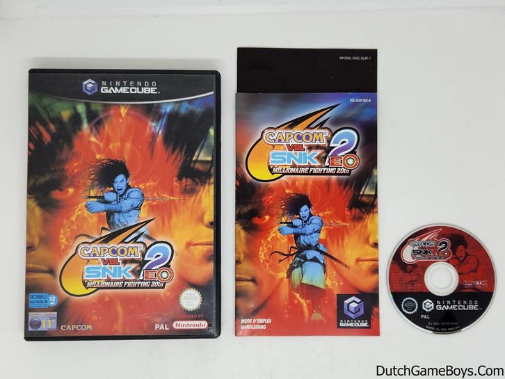 Nintendo Gamecube - Capcom VS SNK 2 - EO - FAH, Spelcomputers en Games, Games | Nintendo GameCube, Gebruikt, Verzenden