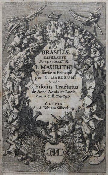 Caspar Barlaeus - Rerum per octennium in Brasilia et alibi