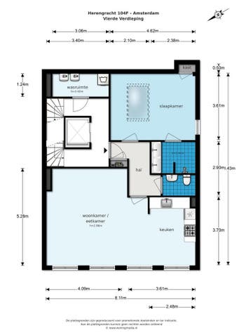 Te huur: Appartement Herengracht in Amsterdam, Noord-Holland, Appartement, Amsterdam