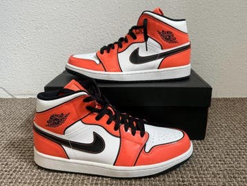 Veiling - Air Jordan 1 Mid SE Turf Orange – maat 43, Kleding | Heren, Nieuw