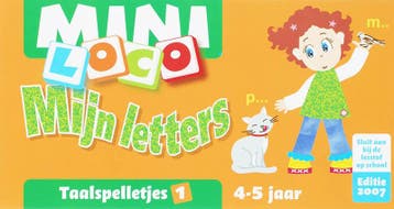 Mijn eerste letters / Mini Loco / 1 - R. Backers, Verzenden, Zo goed als nieuw, R. Backers