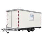 Harmsen Schaftwagen met berging en toilet - 4 meter, Zakelijke goederen, Machines en Bouw | Keten en Containers, Ophalen of Verzenden