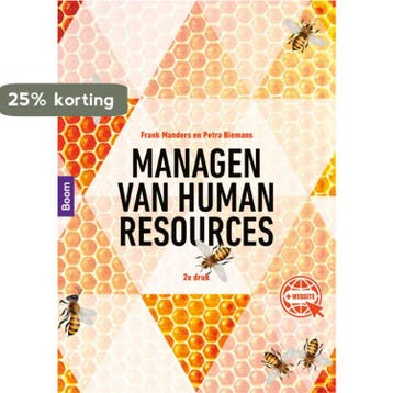 Managen van Human Resources - Frank Manders 9789024424948, Verzenden, Zo goed als nieuw, Frank Manders
