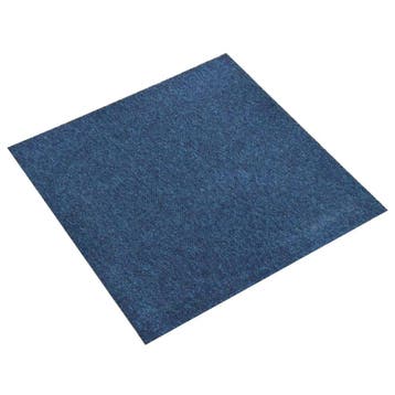 vidaXL Tapijt 20 st Donkerblauw 50 x 50 cm 100%, Verzenden, Nieuw, Blauw