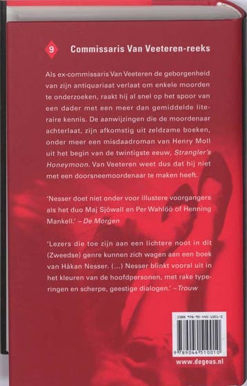 De zwaluw, de kat, de roos en de dood / Van Veeteren-reeks /, Boeken, Detectives, Verzenden, Gelezen, Håkan Nesser