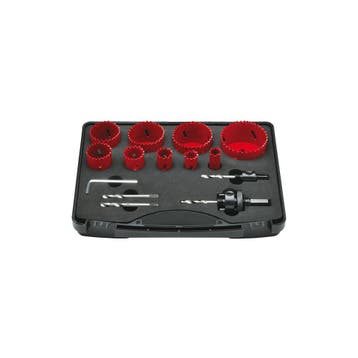 Gatenzagenset HSSBi M42 met toebehoren 16-67mm FORMAT, Verzenden, Nieuw