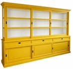 Buffetkast geel Sneek 300cm soft, Ophalen of Verzenden, Nieuw