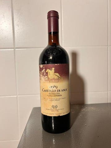 1989 Castello di Ama, LApparita - Toscane IGT - 1 Fles, Nieuw