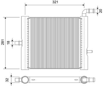 Radiateur o.a: Land Rover, Discovery V (LR), Auto-onderdelen, Ophalen of Verzenden, Nieuw, Land Rover