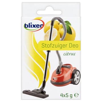 Blixer Stofzuiger Deo Citrus 4 stuks à 5 g, origineel, Verzenden, Nieuw