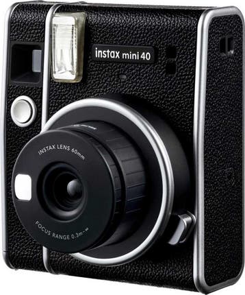 Fujifilm Instax Mini 40 - Instant Camera - Zwart, Verzenden, Zo goed als nieuw
