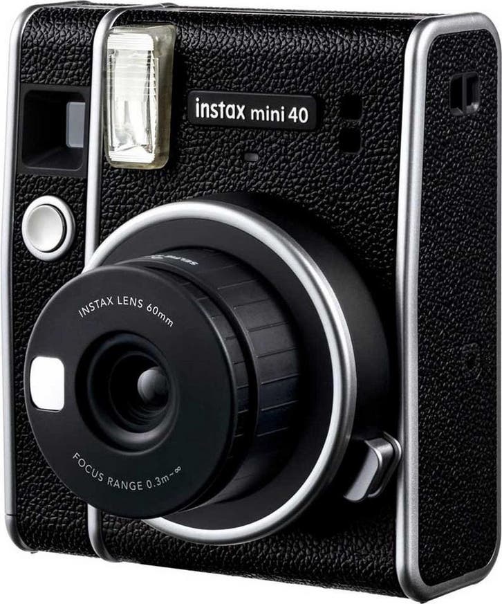 Fujifilm Instax Mini 40 - Instant Camera - Zwart, Audio, Tv en Foto, Fotocamera's Analoog, Zo goed als nieuw, Verzenden