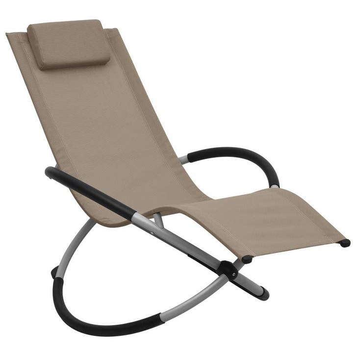 Strandstoel staal textileen | retourdeal 46% korting, Tuin en Terras, Tuinstoelen, Inklapbaar, Nieuw, Textileen, Ophalen of Verzenden