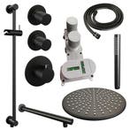 Brauer Black Carving Thermostatische Regendoucheset Inbouw -, Ophalen of Verzenden, Nieuw